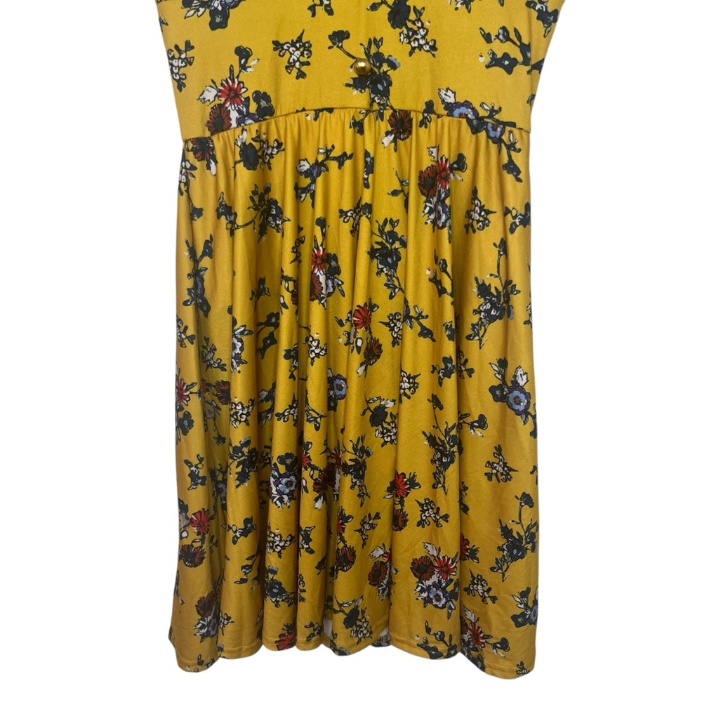 Weissman Showtime Under The Boardwalk 13036 Dance Costume floral print dress - Picture 5 of 8
